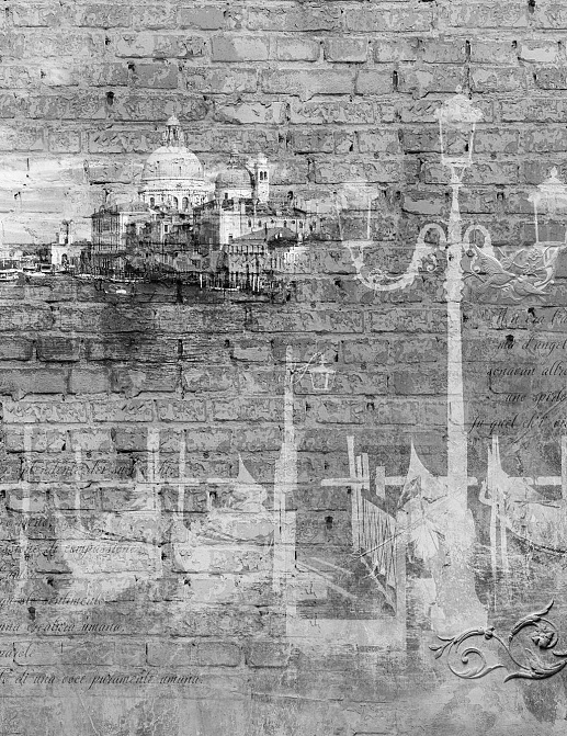 Обои Wall Street Grayscale 16966