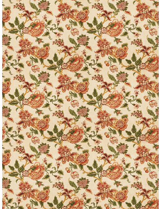 Ткань Fabricut Vignettes Vol.XIII Terra Cotta Antonio/Cinnamon