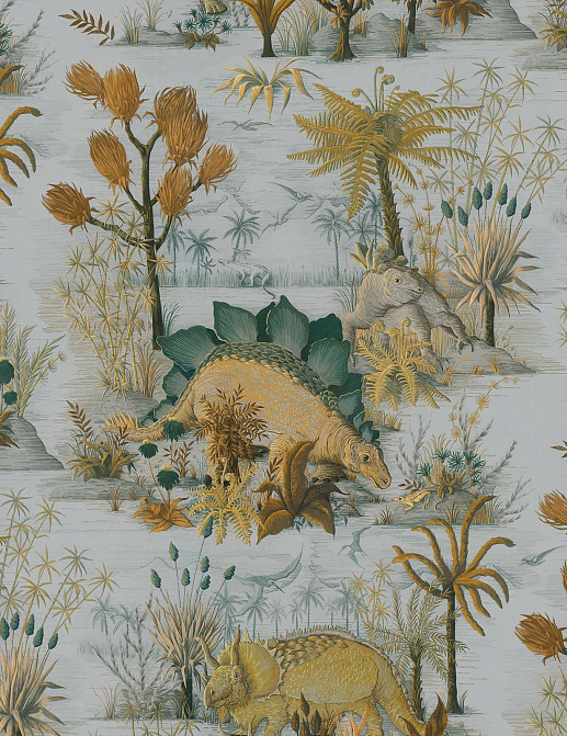 Обои House Of Hackney WII Newness 2018 Dinosauria/Dusk