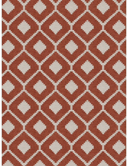 Ткань Fabricut Chromatics Vol.XXV Coral Quatrain/Paprika