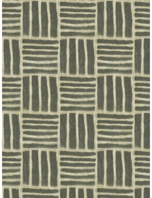 Ткань Fabricut Natural Nuances Vignettes Oyster Sabai/Charcoal
