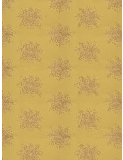 Ткань Fabricut Vignettes Vol.XIII Citrus Sunburst metallic/Lime