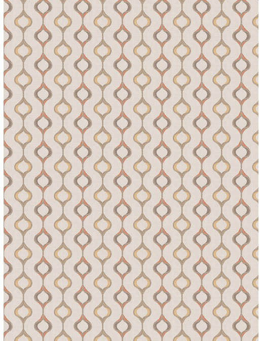 Ткань Fabricut Chromatics Vol.XXIV Guava Chop ogee/Coral