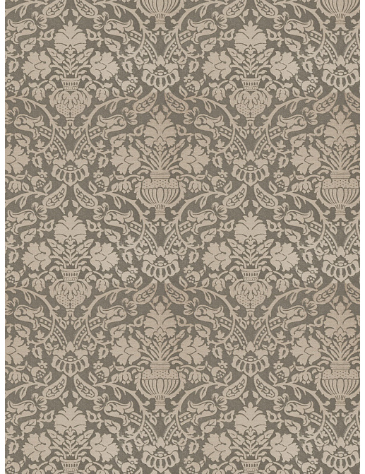 Ткань Stroheim Palace Silk Seaglass Baring Damask/Seaside