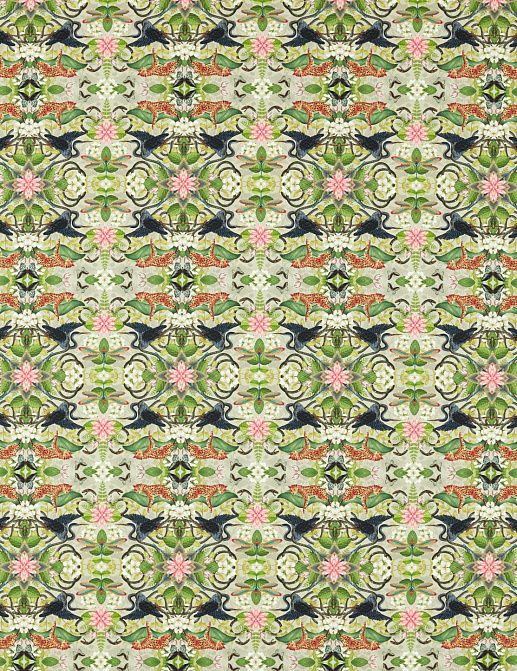 Ткань Clarke & Clarke Botanical Wonders F1607/01