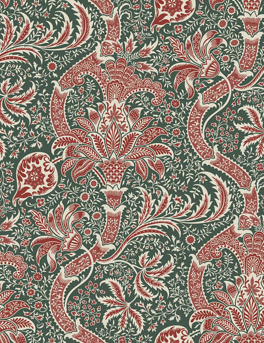 Ткань Серебрянная Студия (Silver Studio) Jaipur D1002-05-NA