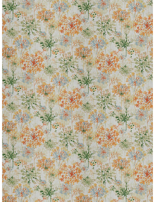 Ткань Fabricut Vignettes Vol.XVI Garden Make-up floral/Orange blossom