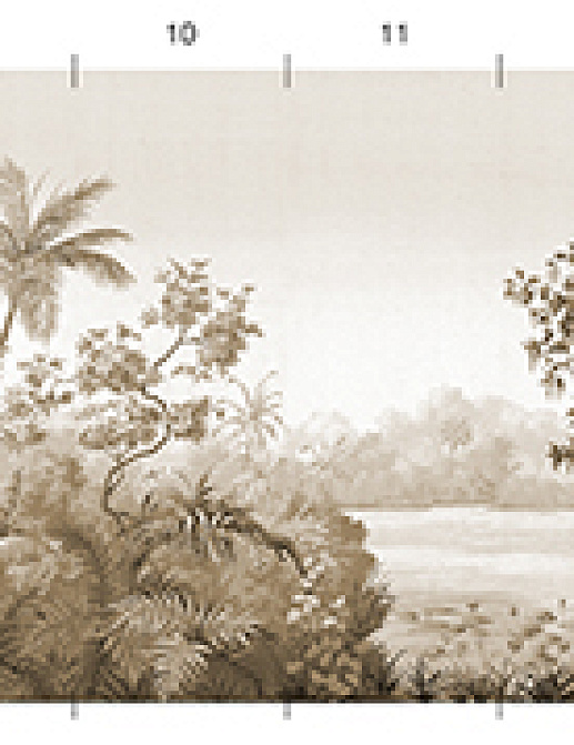 Обои Paul Montgomery Studio Melange Series Palmera Sepia