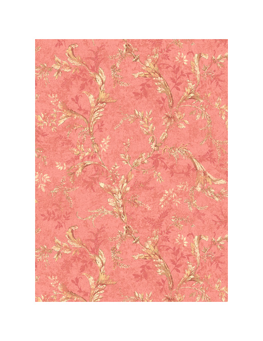 Обои Jaima Brown Chanticleer Versailles-Coral