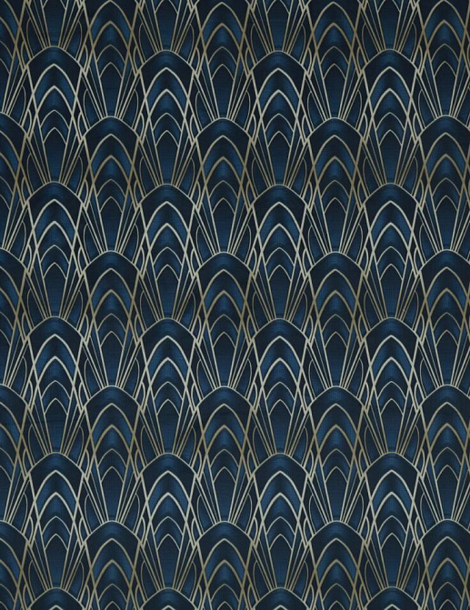 Ткань Ashley Wilde Visage Delaunay/Sapphire