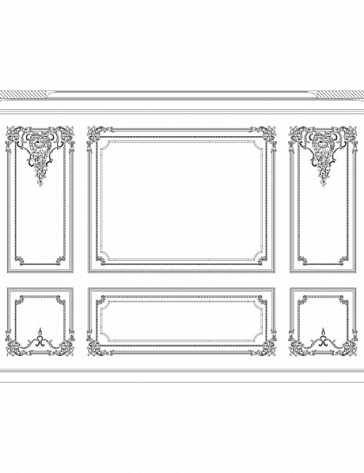 Готовые решения RoDecor Царскосельский Рококо 77103RC