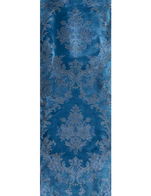 Обои Zuber Broderies 540/Bleu/Serti Bronze