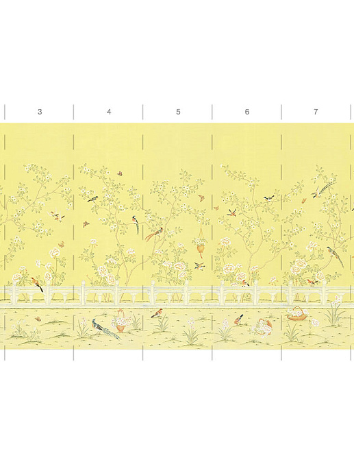 Обои Paul Montgomery Studio Book of Murals (Mural Sources) CH-125-AC