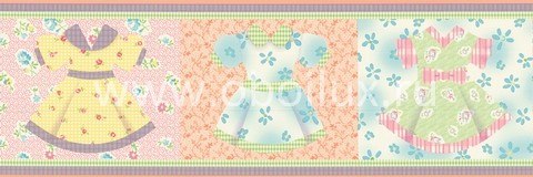 Бордюр Blue Mountain Girls BC1580019b