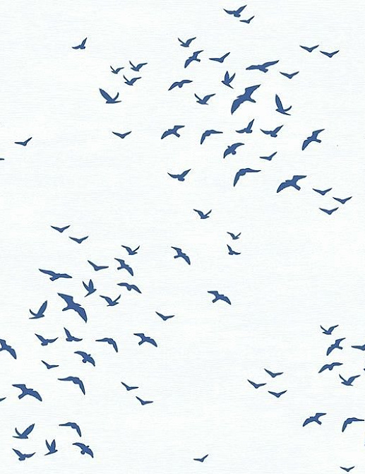 Обои Paper & Ink Navy, Grey & White BL70422