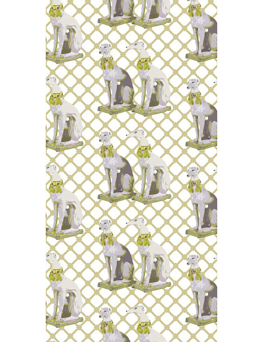 Обои Nicolette Mayer Regency Moderne Regal Greyhound/Gold