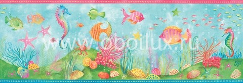 Бордюр Blue Mountain Girls BC1581195b