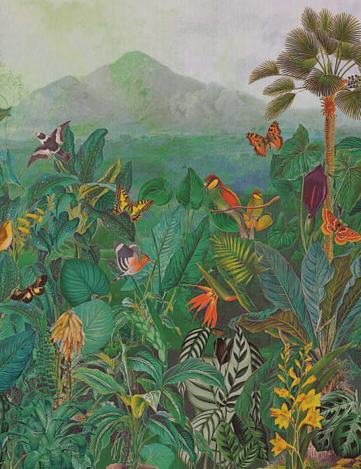 Панно и фотообои Omexco Birds of Paradise BOP401