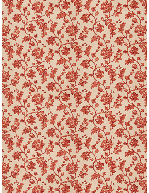 Ткань Fabricut Vignettes Vol.XIII Terra Cotta Bello floral/Terra cotta