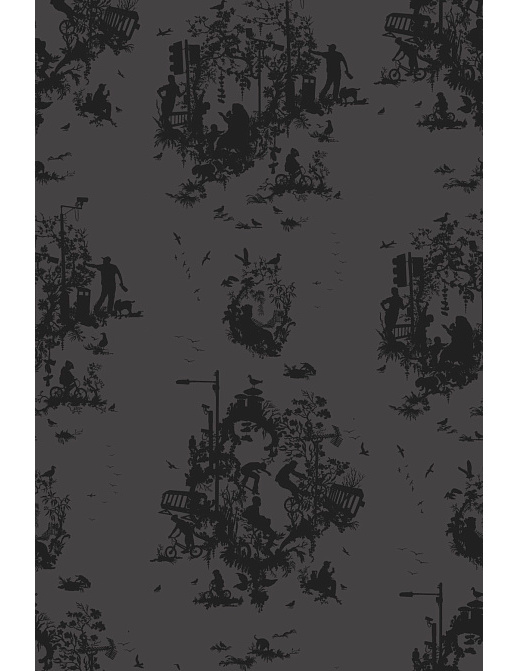 Обои Timorous Beasties Studio TB/DTOIL3/4007/04