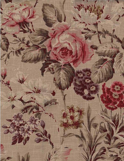 Ткань Andrew Martin Inventor Botanist/Taupe