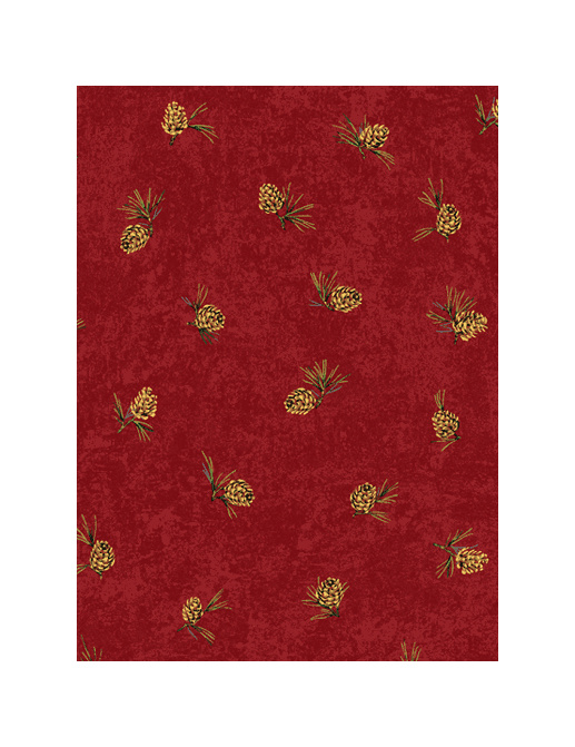 Обои Jaima Brown Retreat Pine-Cone-Pepper