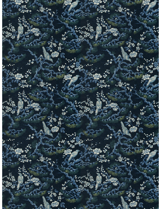 Ткань Trend Navy-Amethyst Prints & Wovens Vol.II 04235/Navy