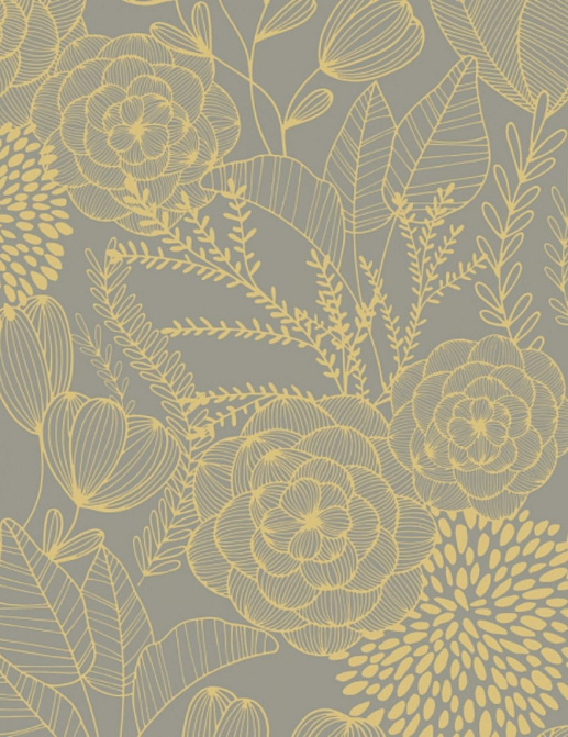 Обои Aura Magic Flowers FD25854