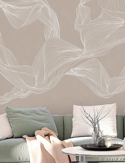 Панно и фотообои Affresco Line Art AF2108-COL4