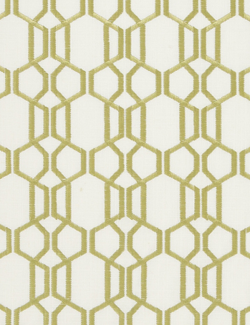 Ткань Duralee Pirouette - Honeysuckle, Avocado, Forest DA61792/254