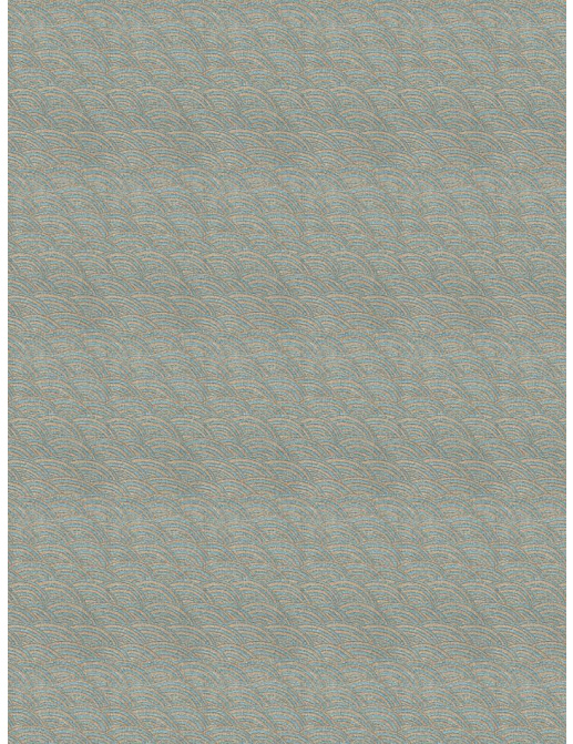Ткань Fabricut Isabelle De Borchgrave-Color Ocean Current/Ocean sparcle