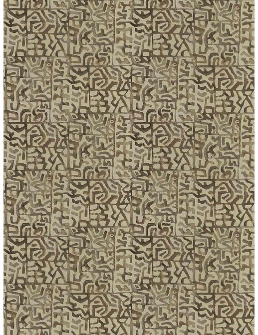 Ткань Fabricut Natural Nuances Vignettes Java Areca/Cognac