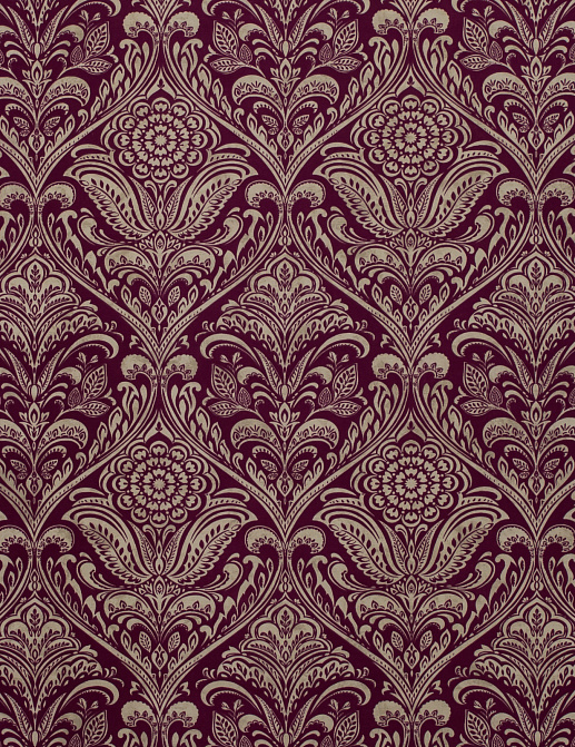 Ткань Daylight June Hathaway/Claret