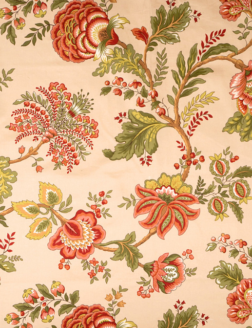 Ткань Trend Jaclyn Smith Home red spice 01830 Tabasco