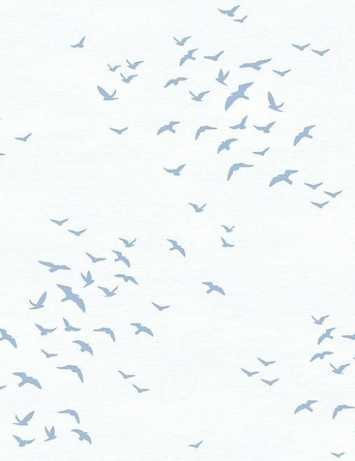 Обои Paper & Ink Navy, Grey & White BL70428