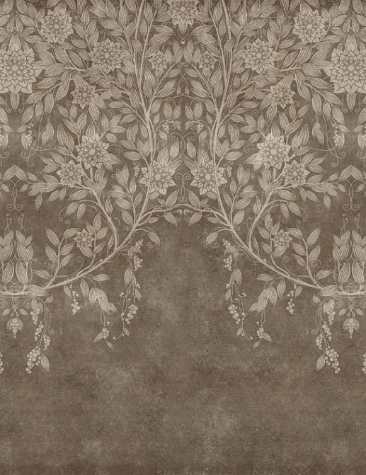 Обои Factura Collection 2021 CONCRETE LEAF/1