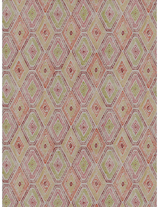 Ткань Fabricut Vignettes Vol.XVI Garden Ingenue diamond/Marsala