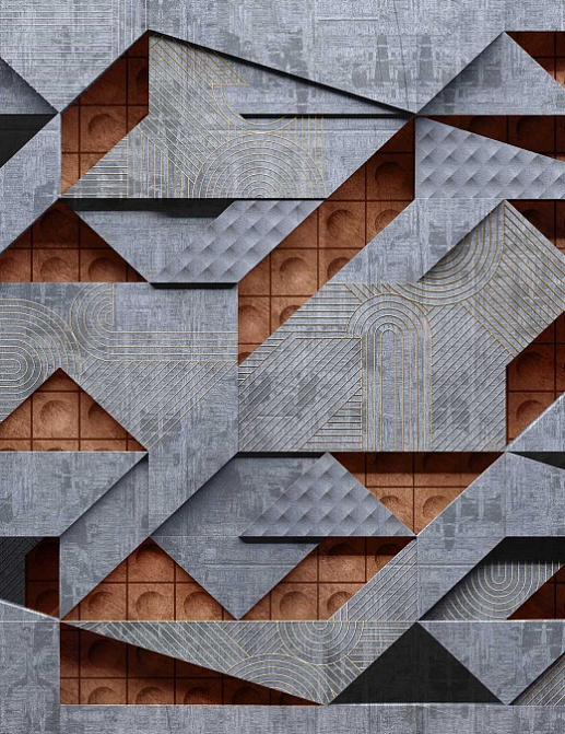 Панно и фотообои Affresco Trend Art JV418 COL2