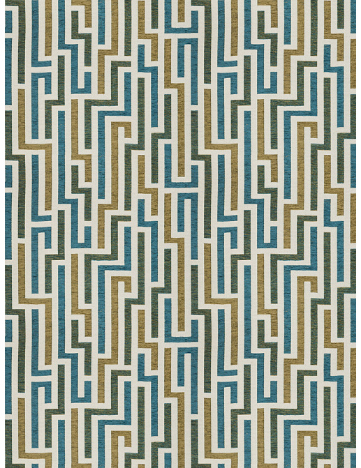 Ткань Fabricut Color Studio Vol.VIII Peacock Streamline/Teal