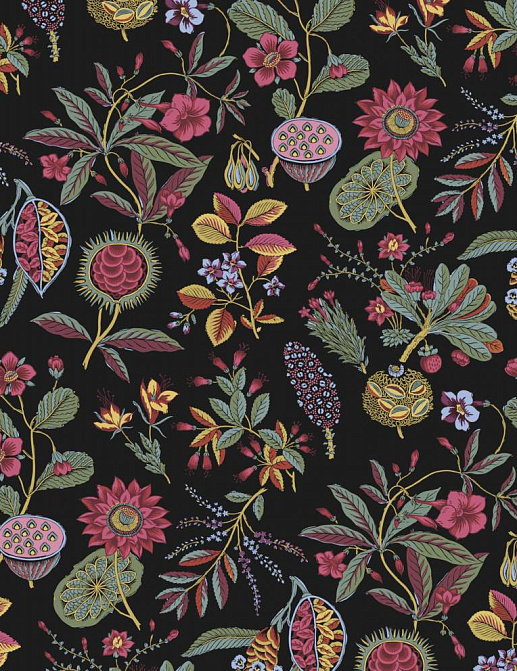 Ткань Серебрянная Студия (Silver Studio) Timeless Botanic D505/02/TW