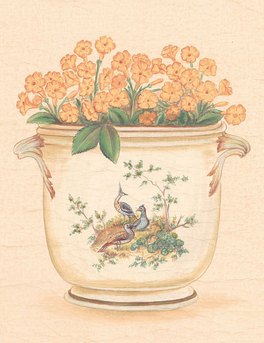 Панно и фотообои Iksel Scenic & Architectural Wallpapers Potted Flowers PF7
