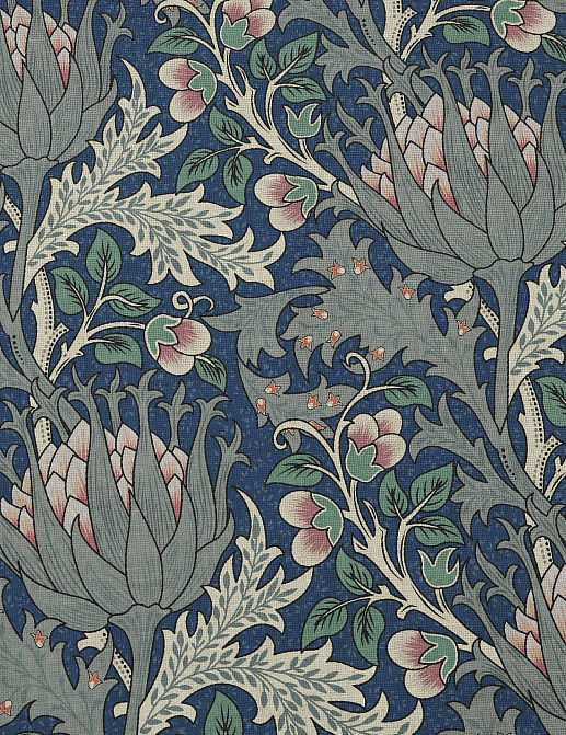 Ткань Серебрянная Студия (Silver Studio) Dorset D808-01