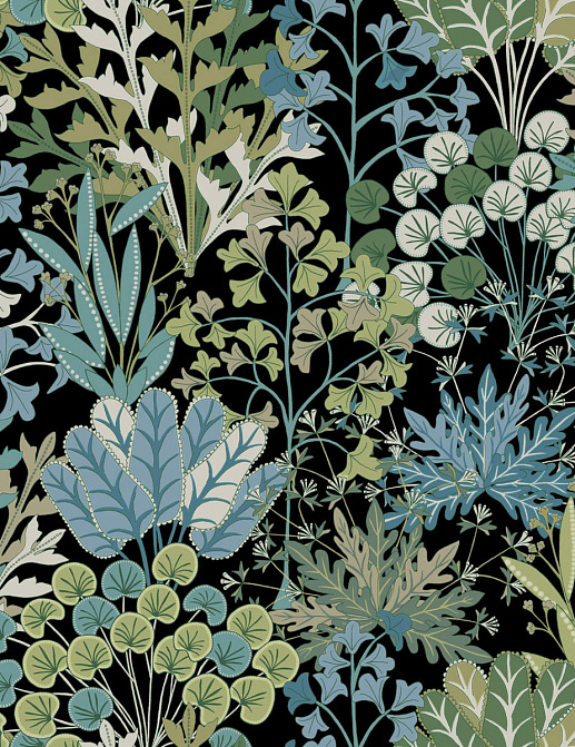 Обои York Blooms II Resource Library BL1811