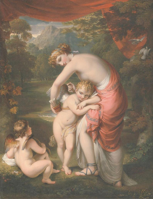Панно и фотообои Affresco Фрески и фотообои Henry Howard Venus and Cupid
