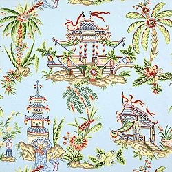 Ткань Thibaut Tea House F95309