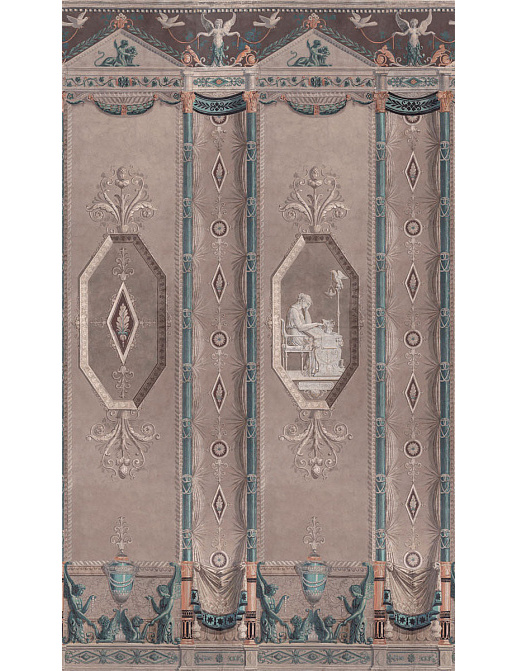 Панно и фотообои Iksel Scenic & Architectural Wallpapers Percier & Fontaine Muse EMP MUS B2