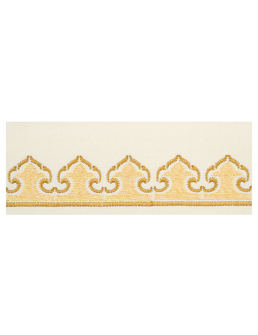 Тесьма Fabricut Isabelle De Borchgrave Trimmings Morocco/Gold