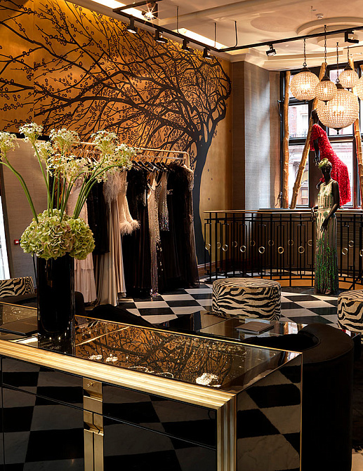 Обои De Gournay Japanese & Korean Windswept Blossom/K-12