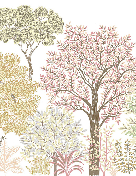 Панно и фотообои Faboie Silk Painting I F-SN4002