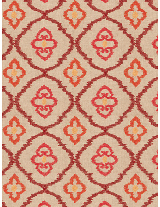 Ткань Fabricut Vignettes Vol.XIII Ruby Jarita/Spice